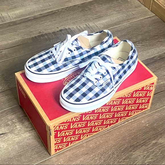 Vans Shoes - Black & White Checkered Vans Size 6.5 Women’s